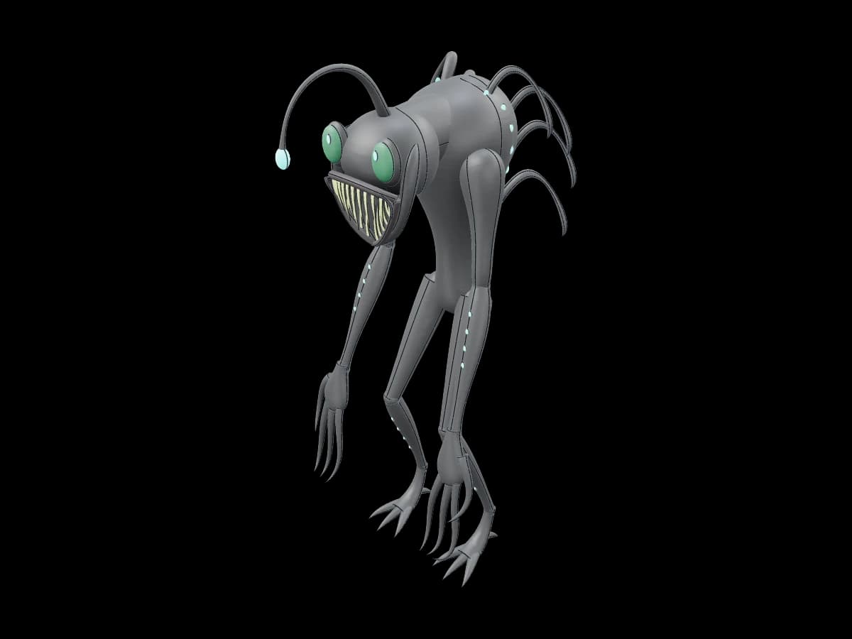 Bioluminescent Deep Sea Stalker