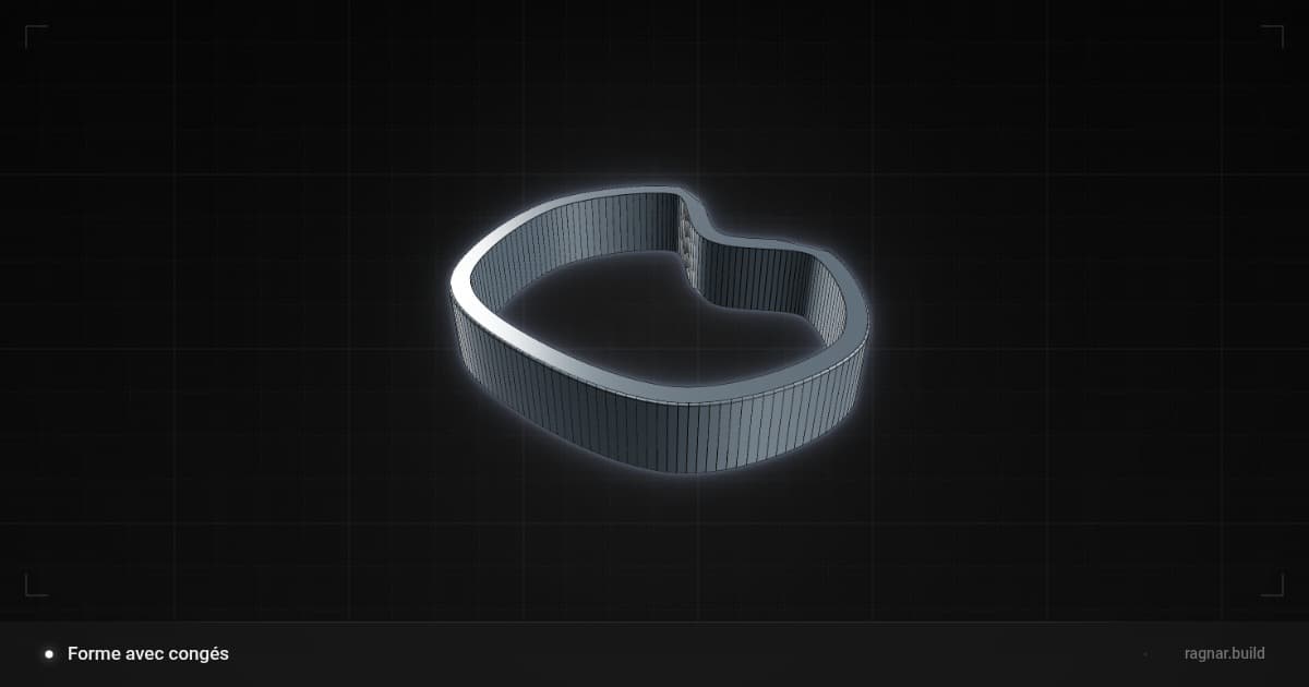 Wavy Steel Ring