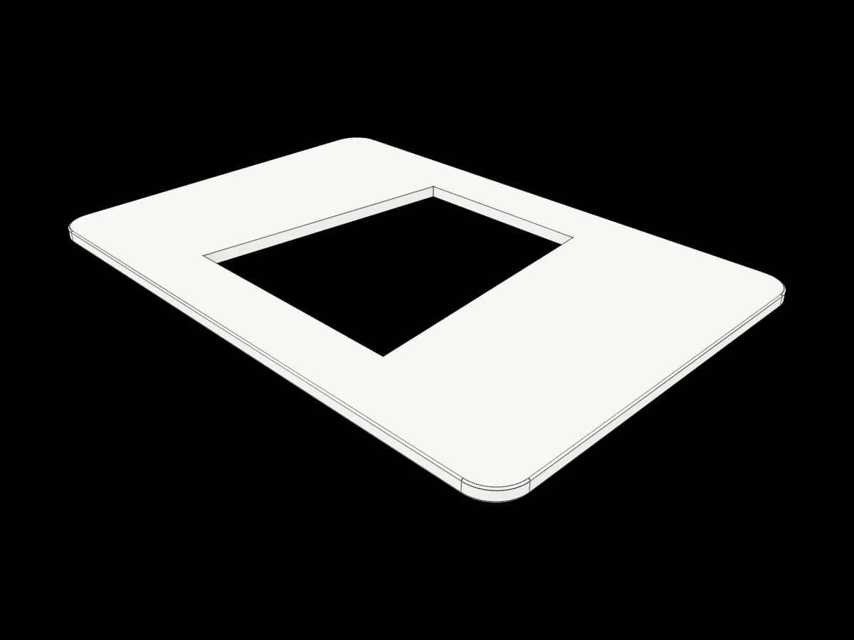 Small Rectangular Plate