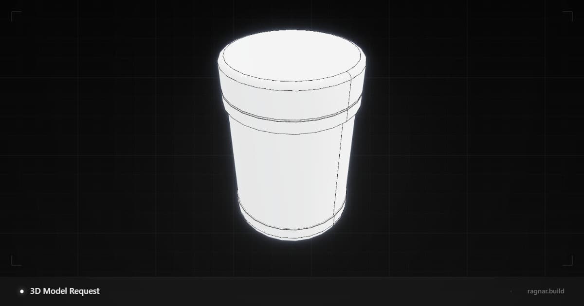 Plastic Storage Tub
