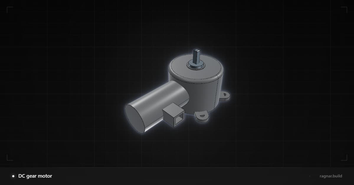 DC gear motor