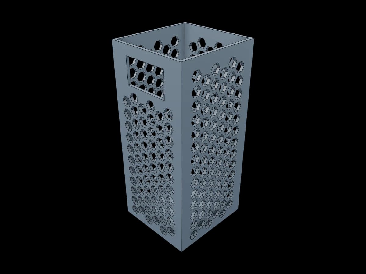 Honeycomb Electronics Enclosure