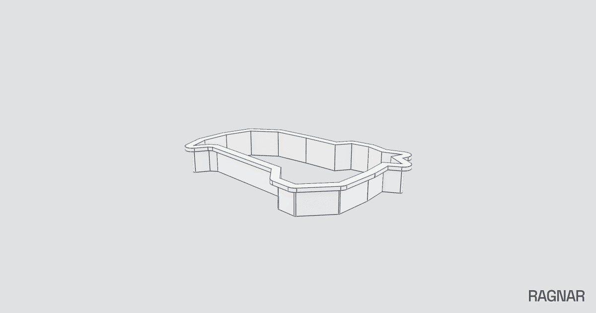 Shoebill cookie cutter