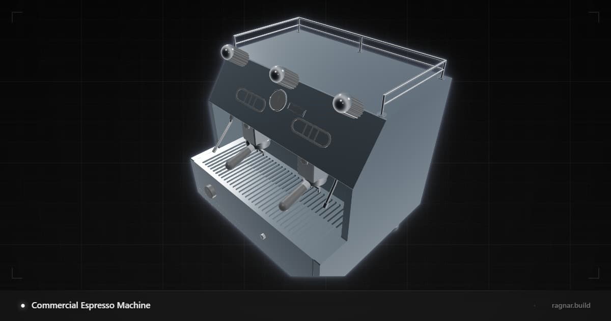 Commercial Espresso Machine