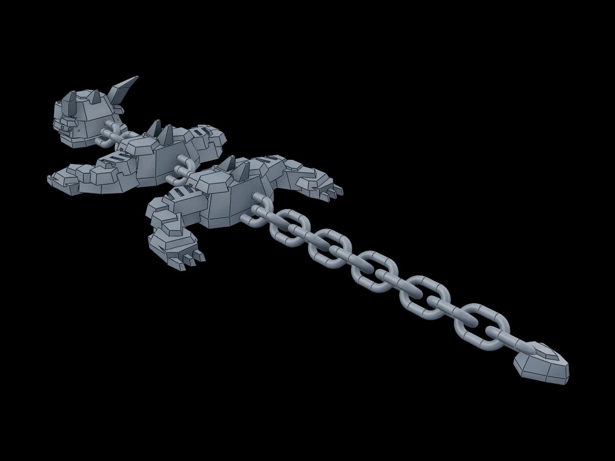 Mechanical Chain Dragon