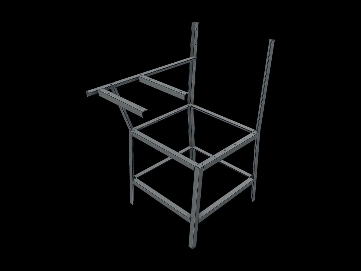 Metal Chair Frame