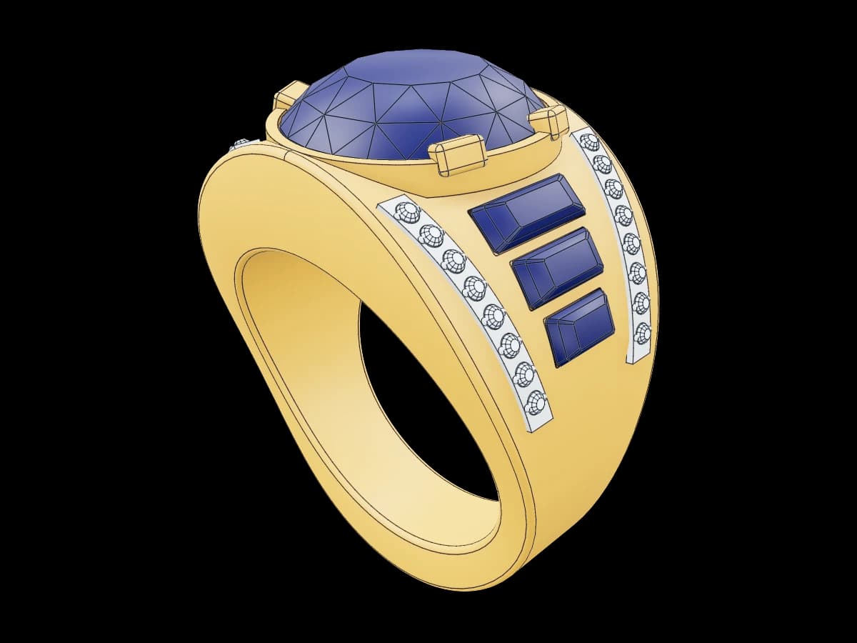 Small Oval Design