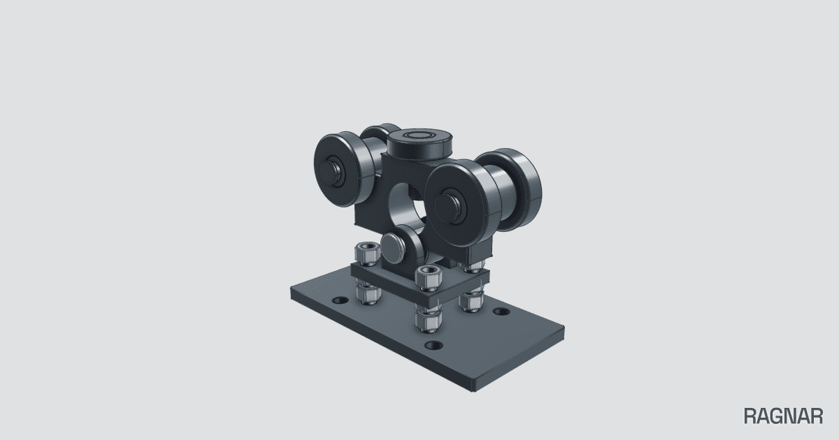 Gate Wheel Carriage