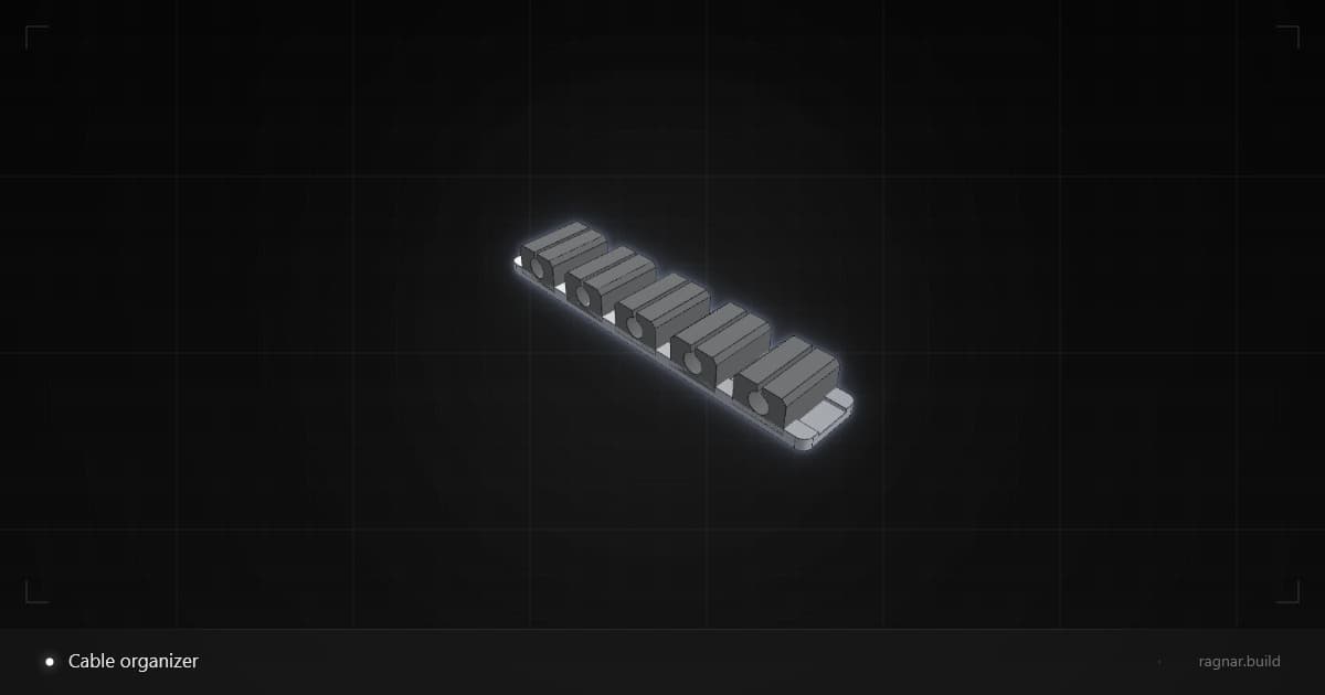 Cable organizer