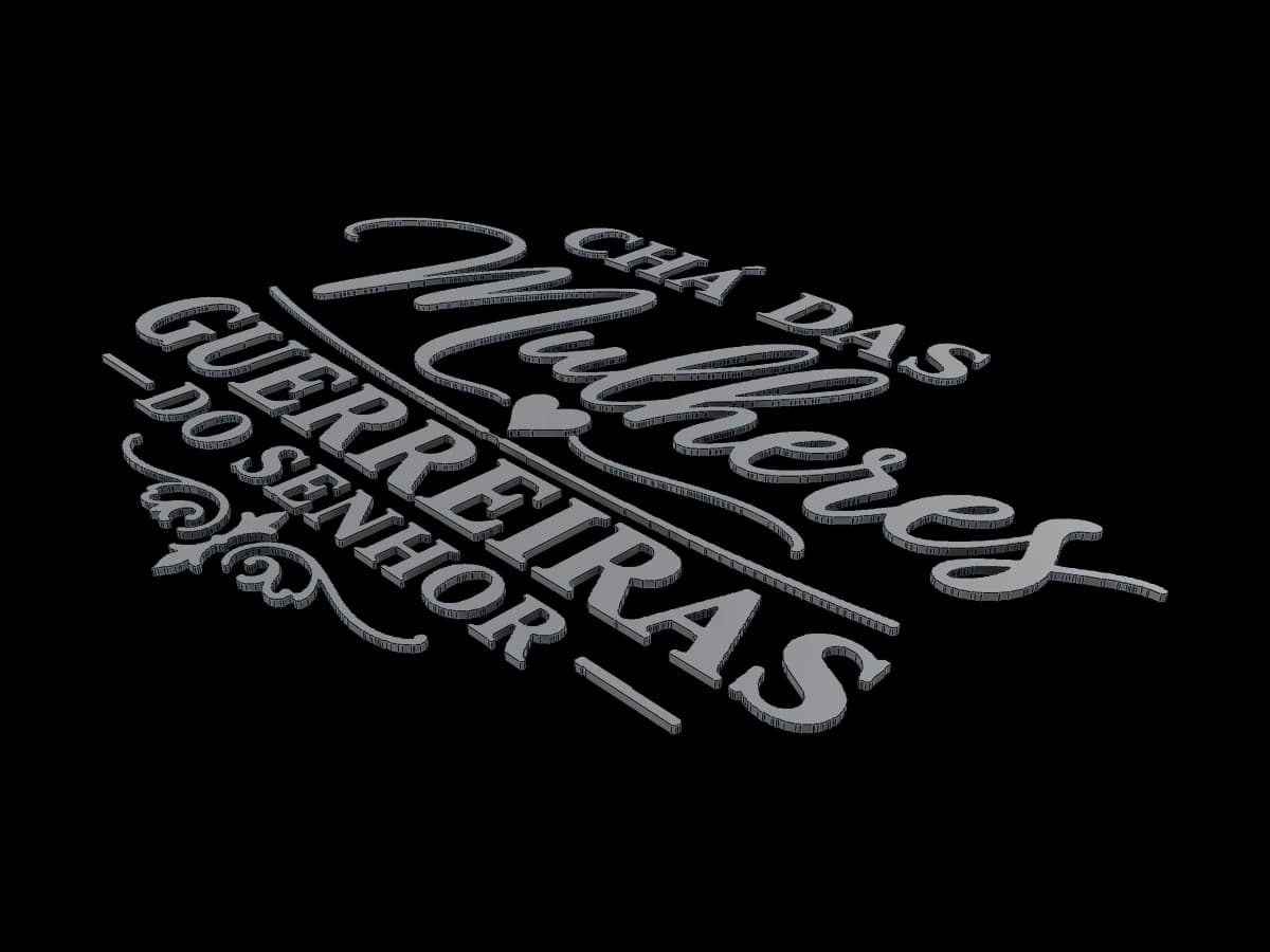 Mulheres Guerreiras Relief Sign