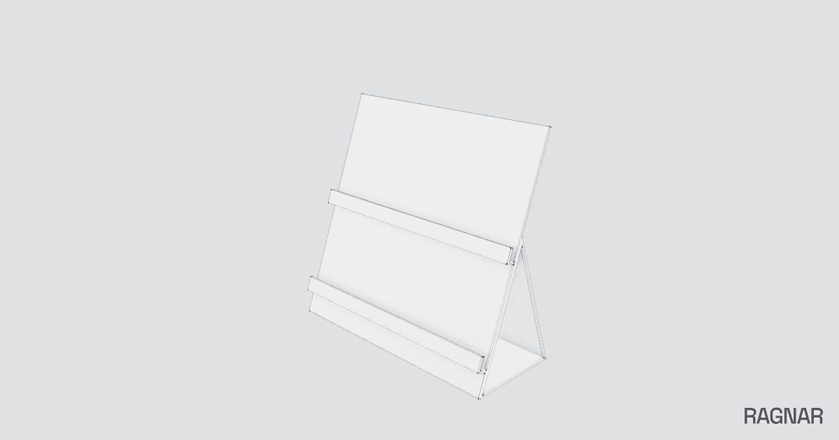 Tiered Flyer Stand