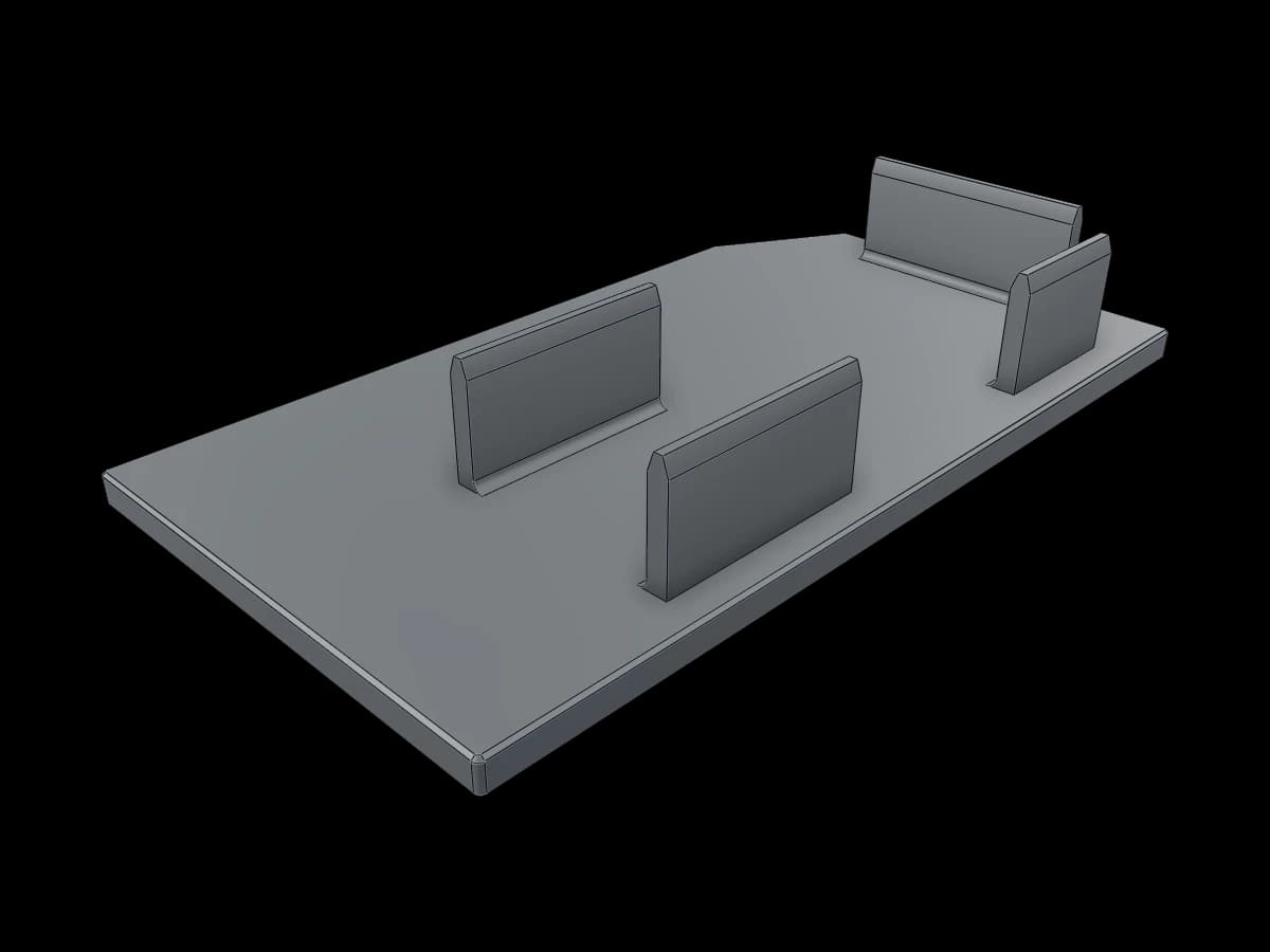 Extrusion End Finish Plug