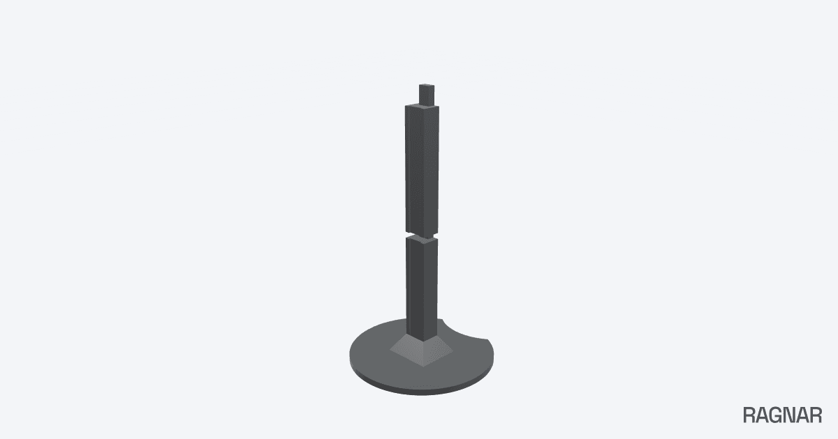 LED Cylinder Stand