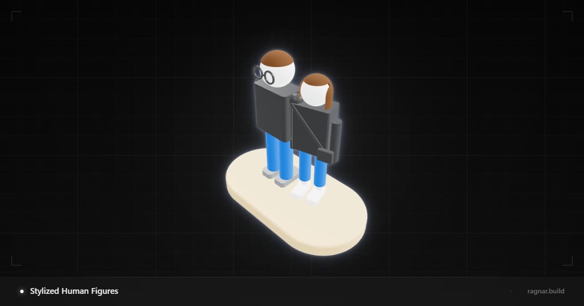 Stylized Human Figures