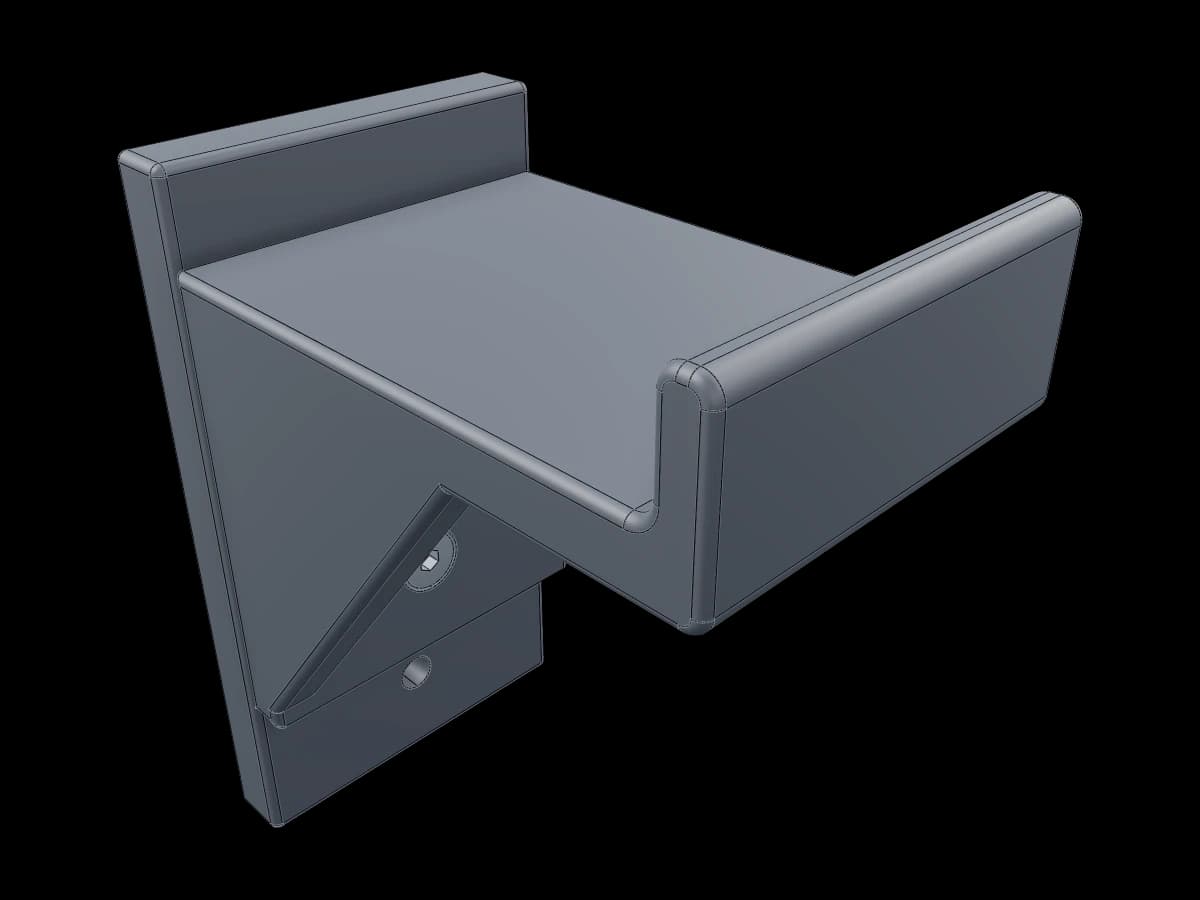 PC Corner Headphone Rack