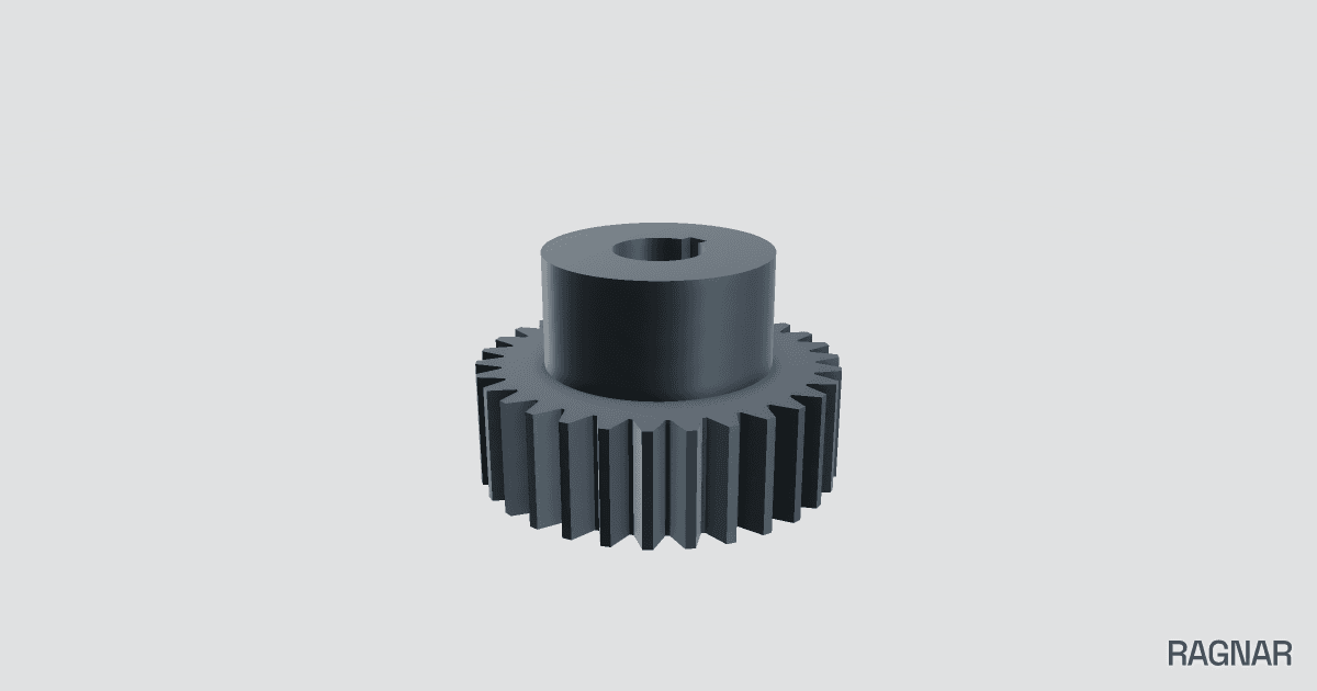 Detailed Spur Gear
