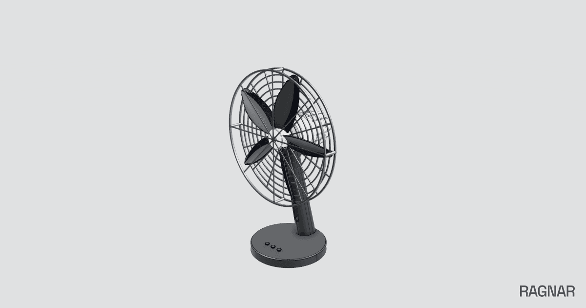 Owl wing fan