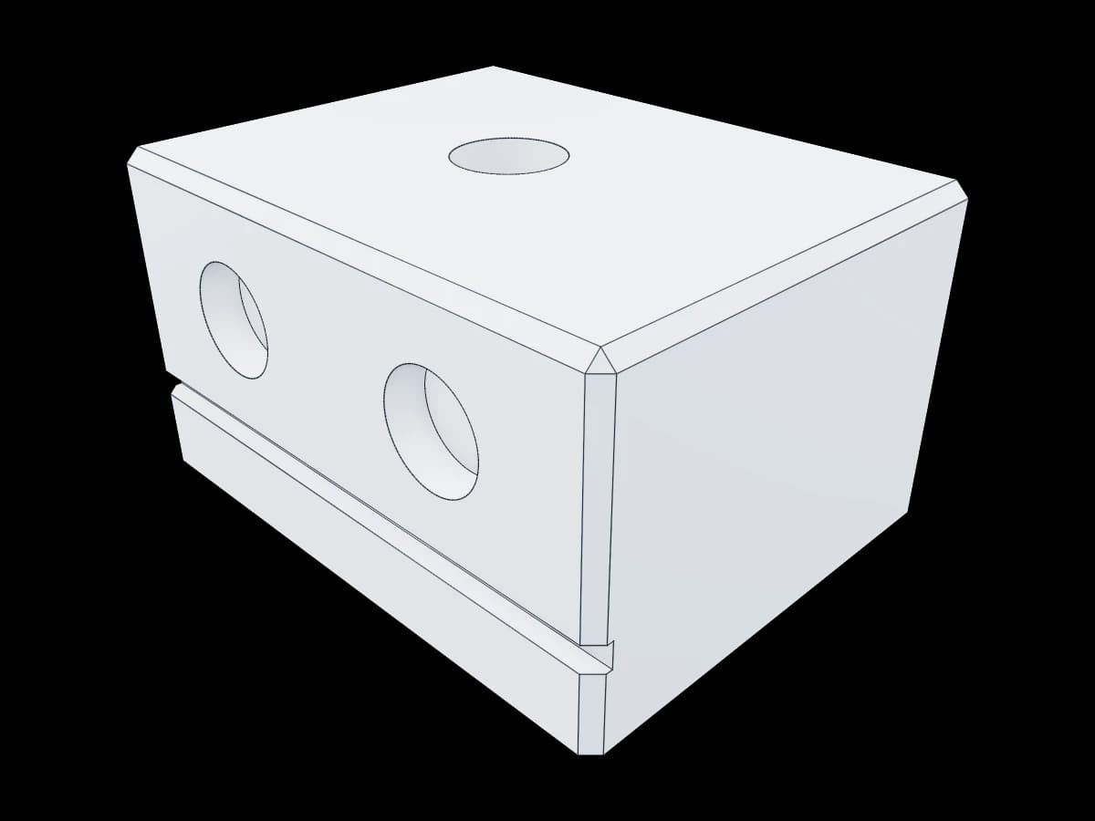 Blocky Robot Head