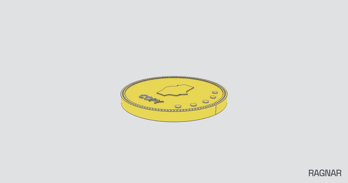 Egyptian Gold Coin