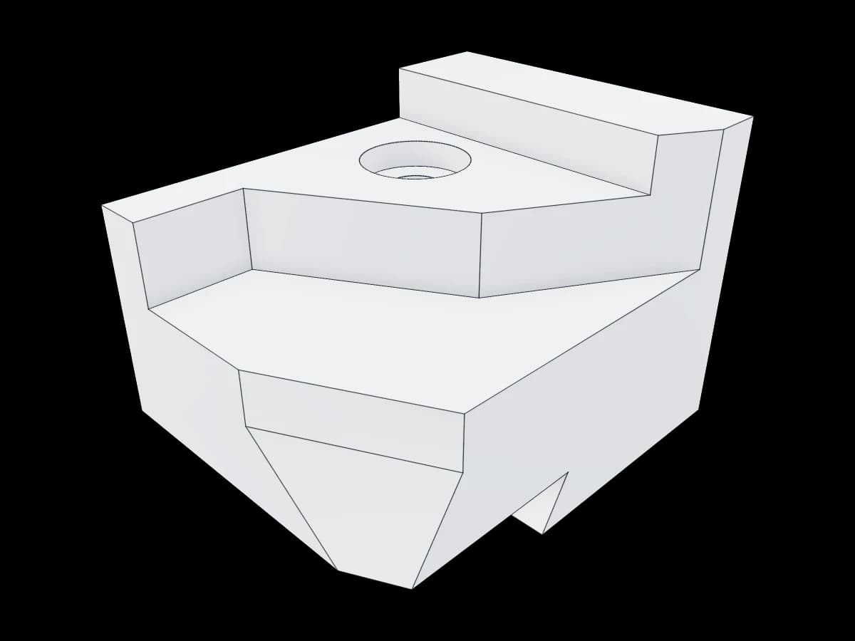 Angled Support Block