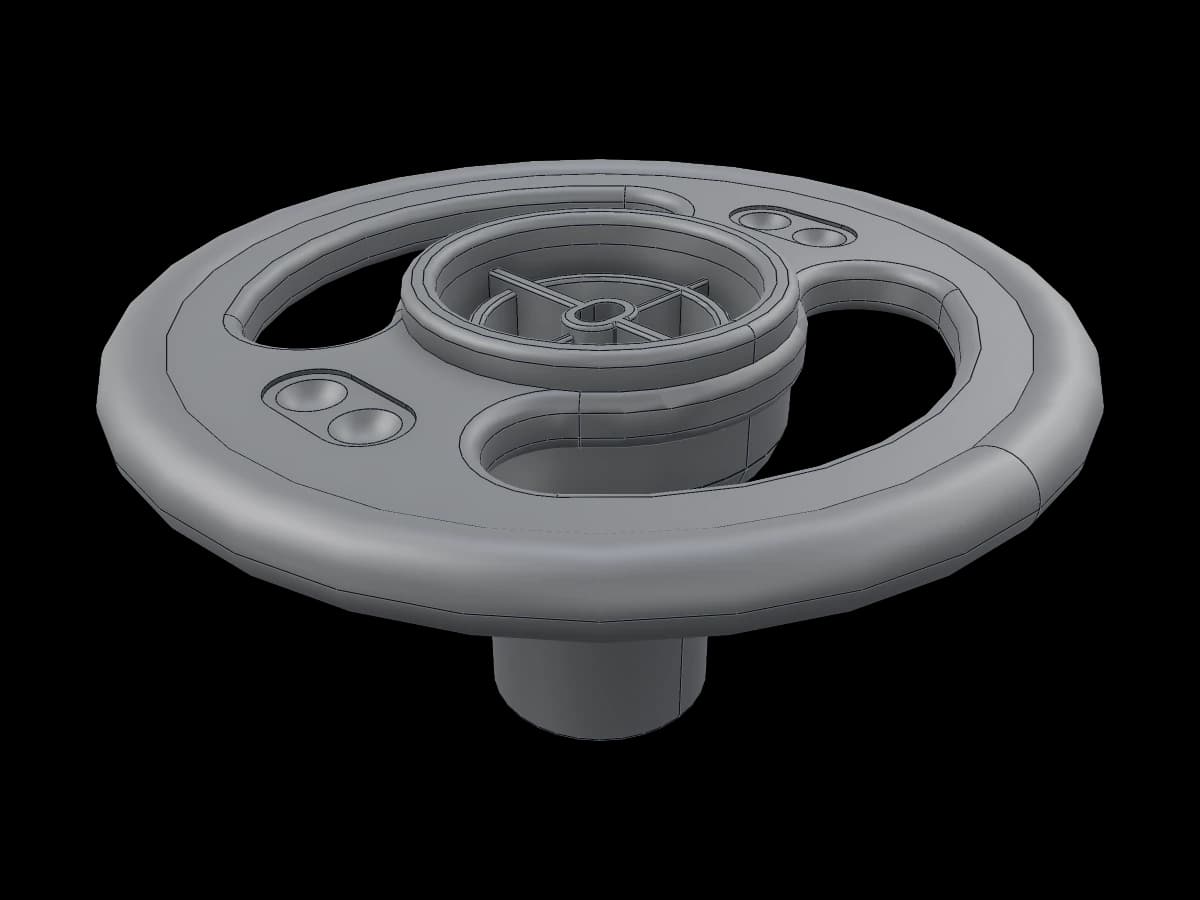 Smoby Adventure Car Steering Wheel