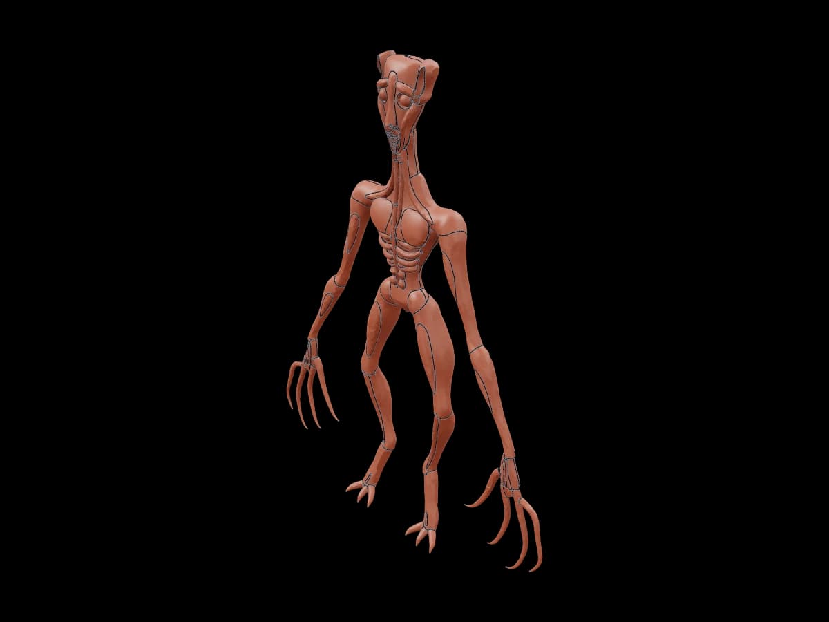 Long-clawed Creature Figure