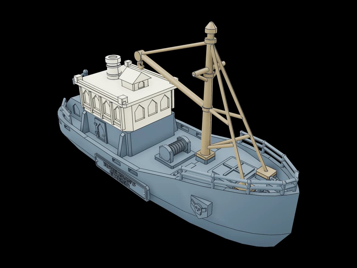 Gothic Fishing Trawler