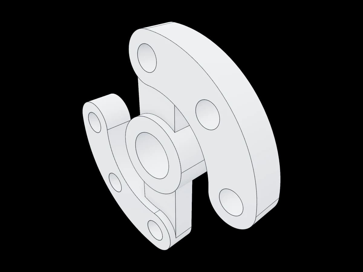 Arc Flange Hub