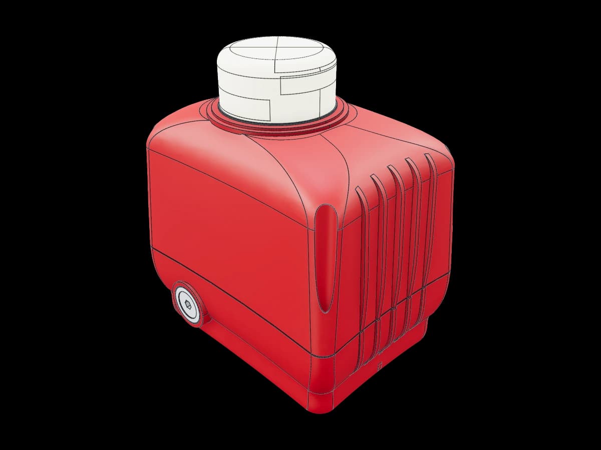 Industrial Electric Actuator Replica