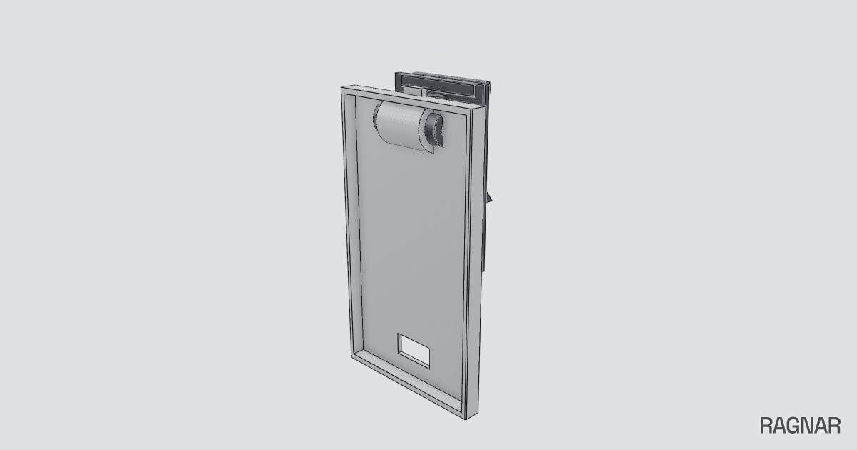 Hinged PCB Belt Clip