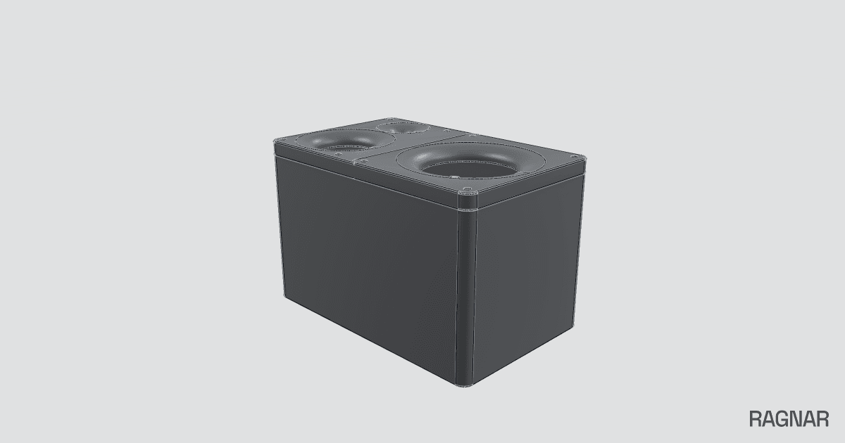 Dual Speaker Waveguide