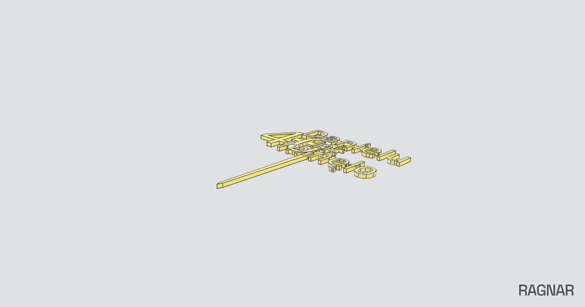 Printable 3D Object