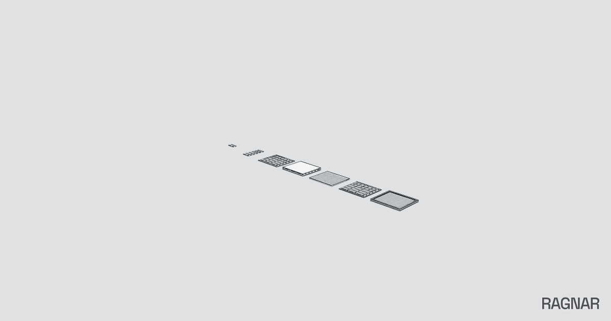 Solar module stages