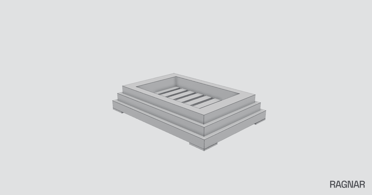 Roman Column Soap Holder