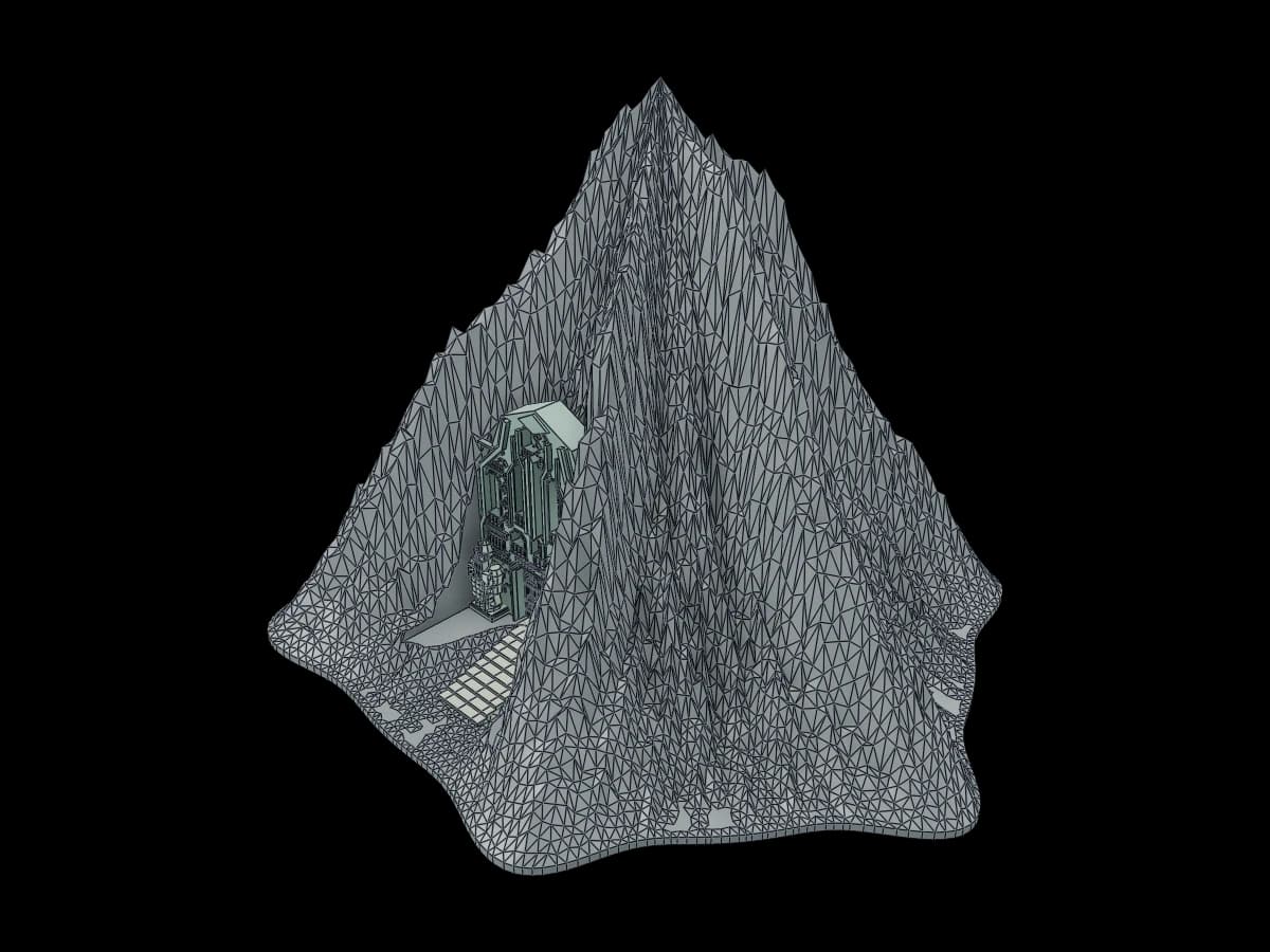 Erebor Mountain Gate