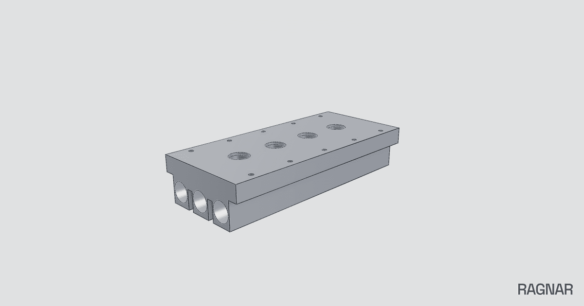 Aluminum Manifold Block