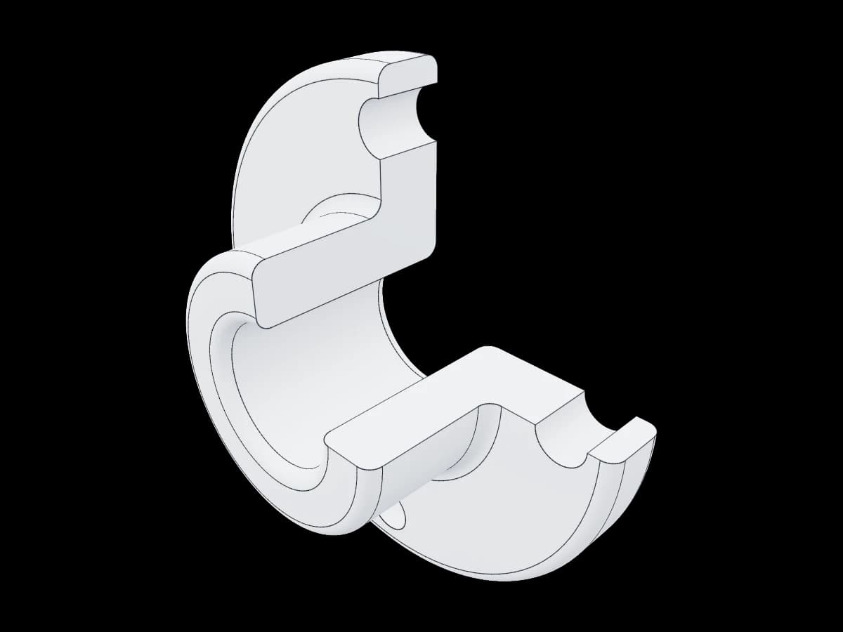 Flanged Sleeve Cutaway