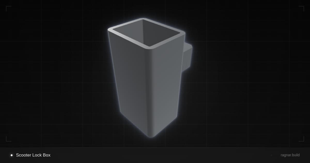 Scooter Lock Box