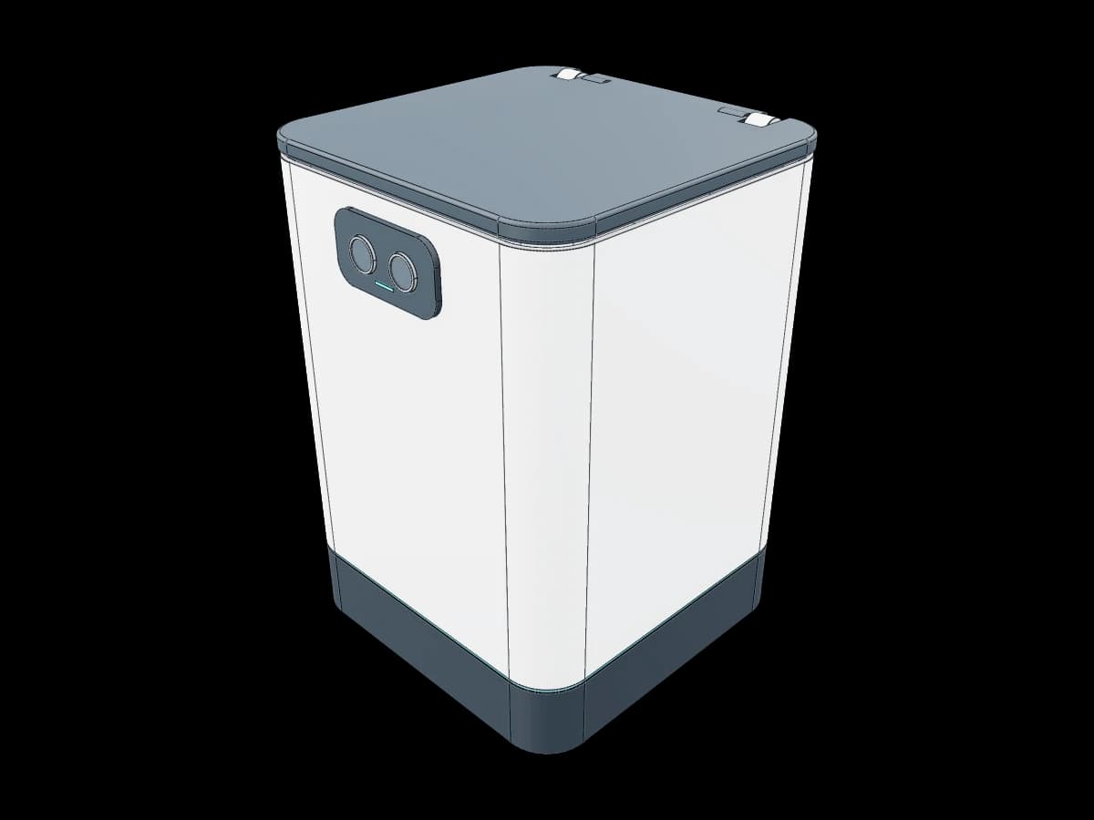 Minimalist Smart Dustbin