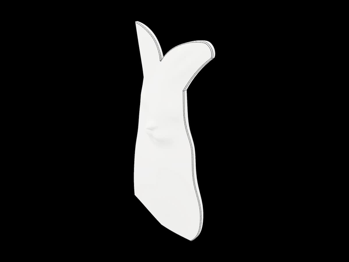 Porcelain Relief Shape
