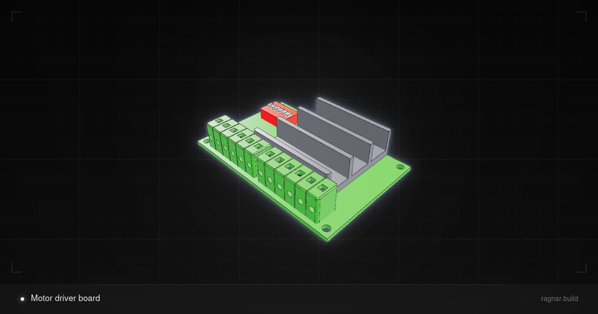 Motor Driver PCB