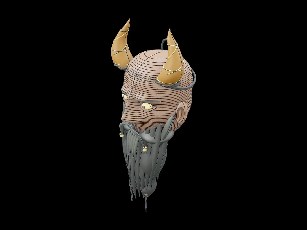 Mimir Head Model | Ragnar Gallery
