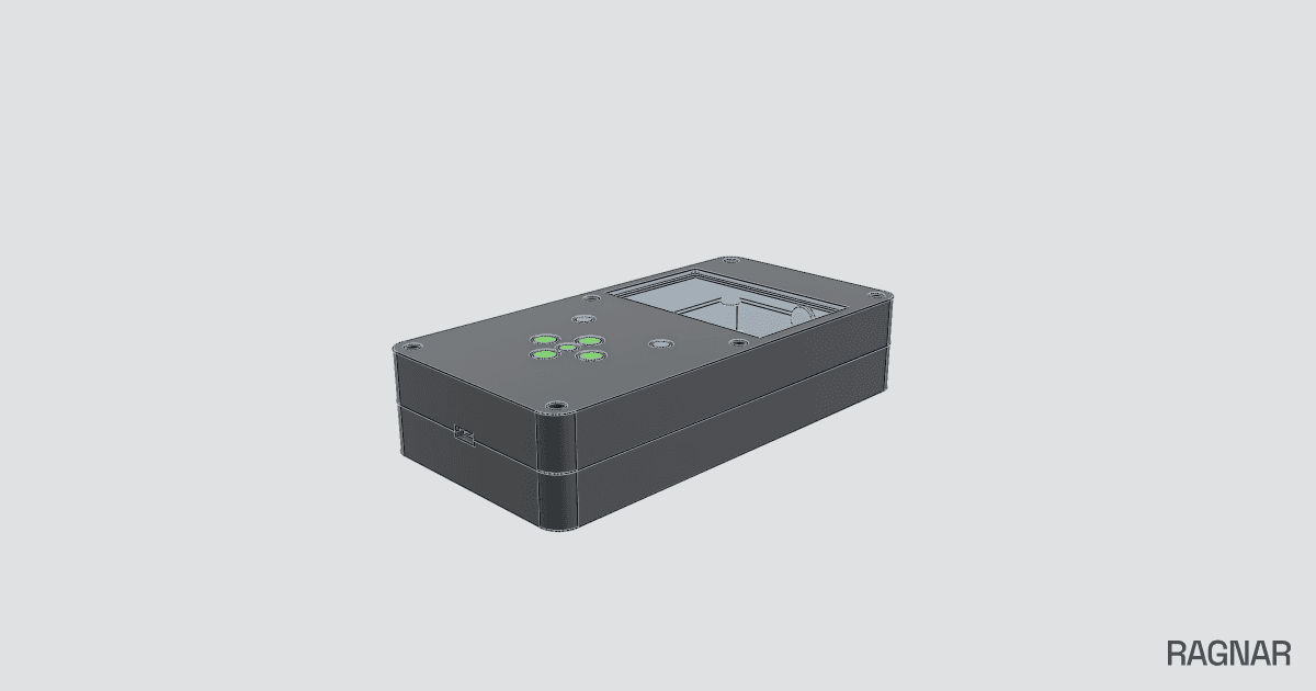 Rugged handheld enclosure