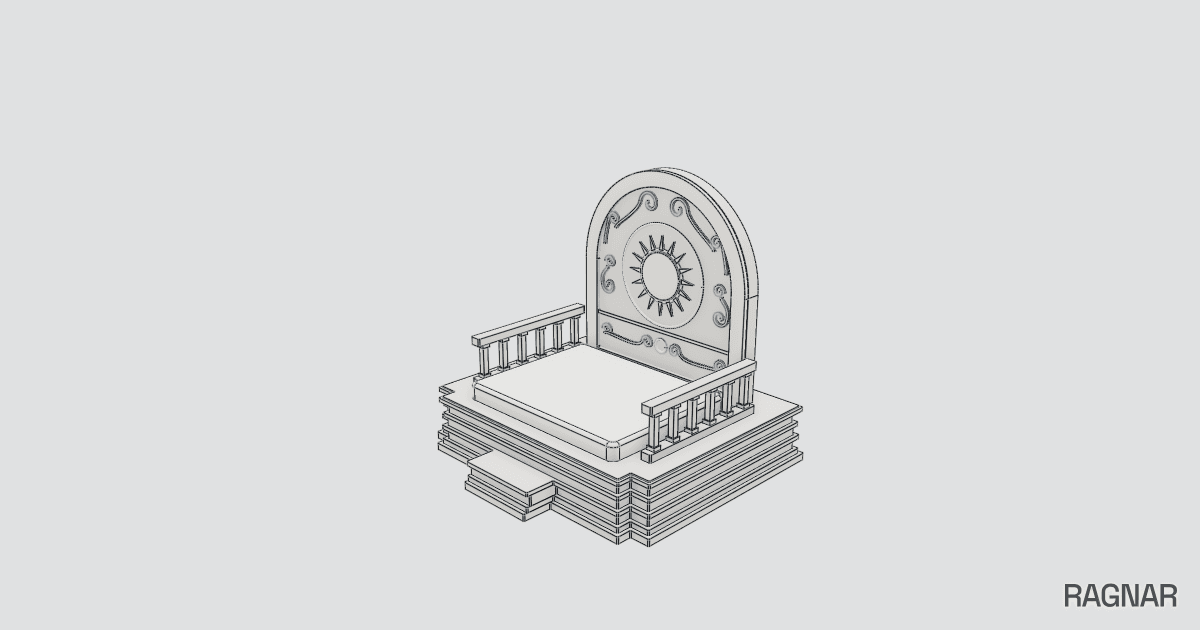 Ornate Sun Throne