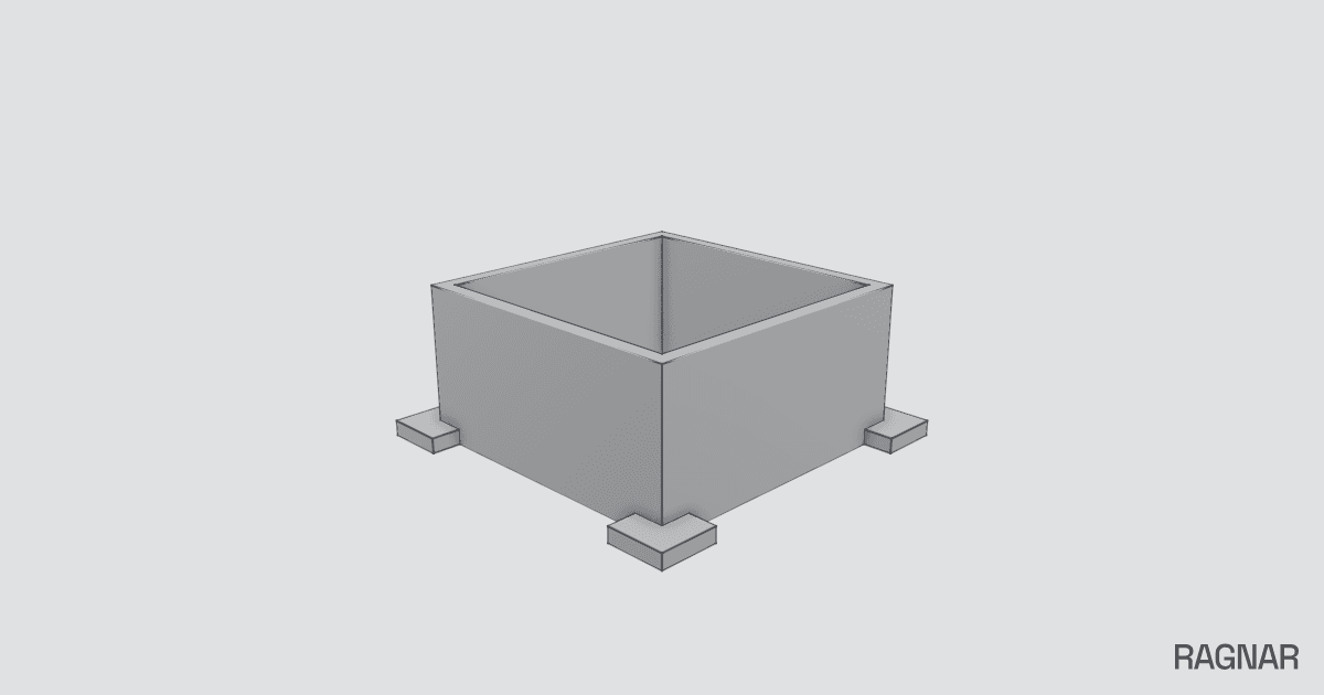 Cleaned surface model