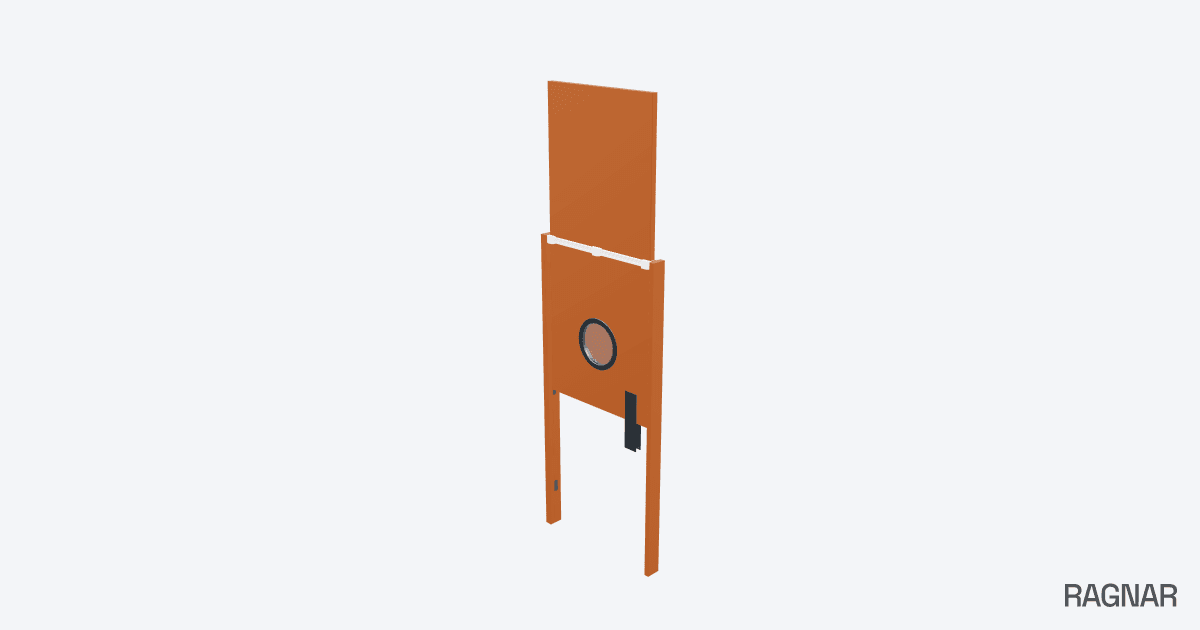 Restaurant door