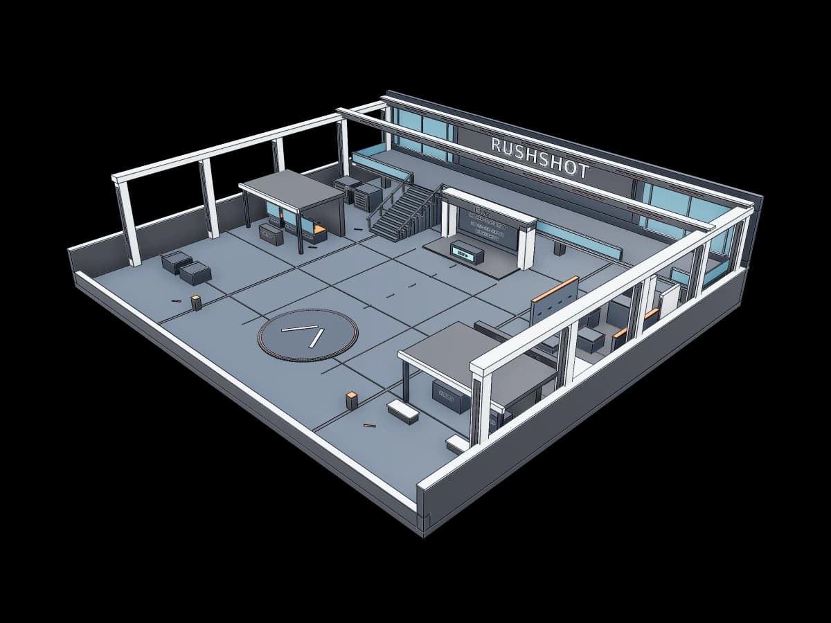 Futuristic Urban Combat Headquarters | Ragnar Gallery