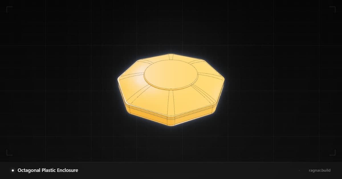 Octagonal Plastic Enclosure