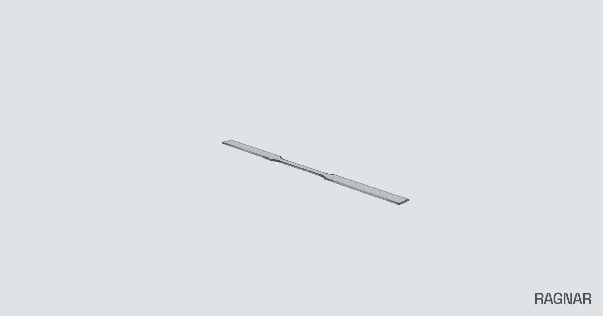 Tensile test specimens