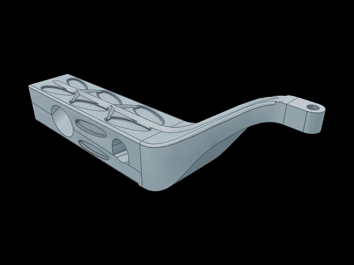 Bionic Rear Light Bracket